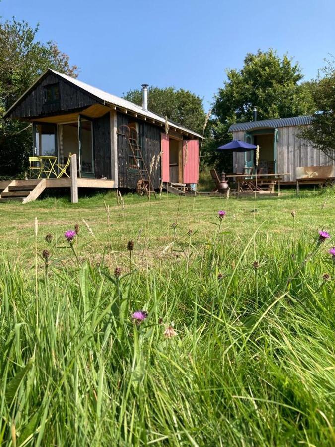 Sky View Shepherd's Huts With Woodburning Hot Tub * Redruth